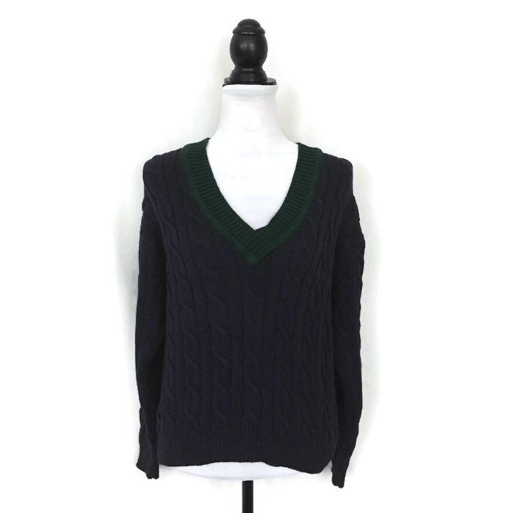 New Women’s Chucky Cable Knit Sweater Talbots PS